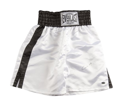 Cassius Clay Autographed Everlast Boxing Trunks (Steiner)
